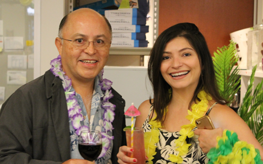 Drinks at Reception